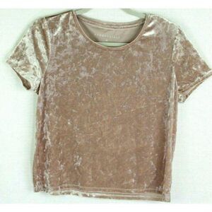 Aeropostale Velvet Top Medium Short sleeves